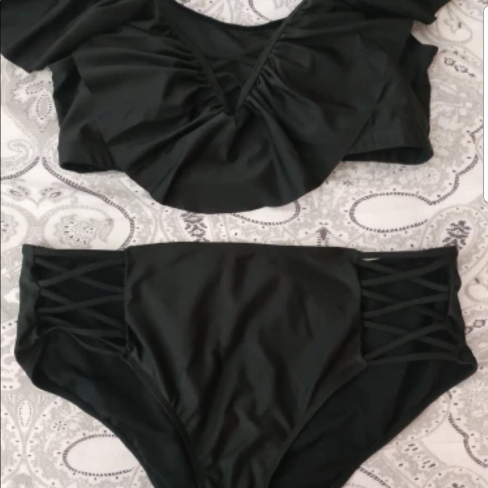 Swimwear 2019 Bikini Mujer Large Size Split High - Picture 3 of 3